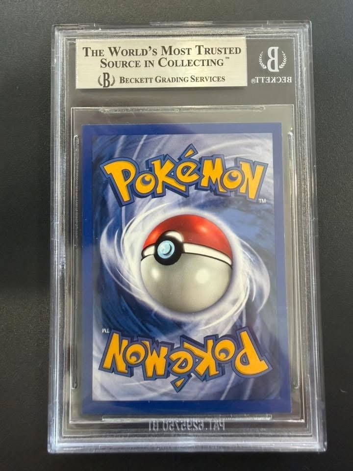 Pokèmon 1999 Hitmonchan Set Base Unlimited Holo Square Cut Wotc Beckett 8.5 Ing – Foto 2